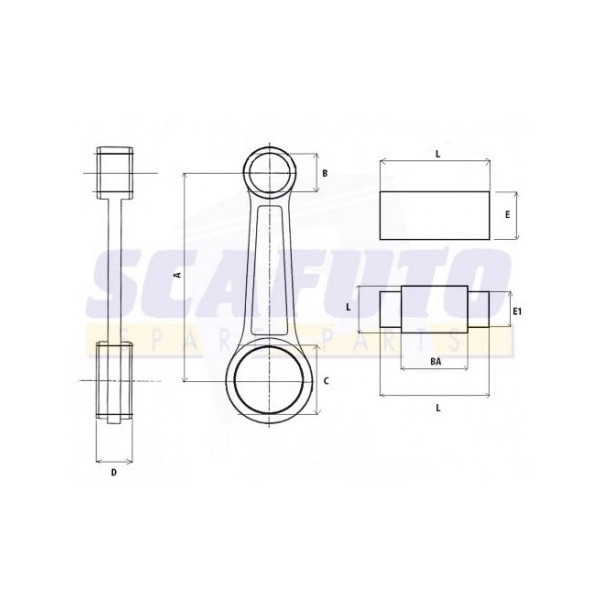 Biella BETA RR /XTRAINER 250cc300cc 2 tempi - Motoricambi Shop