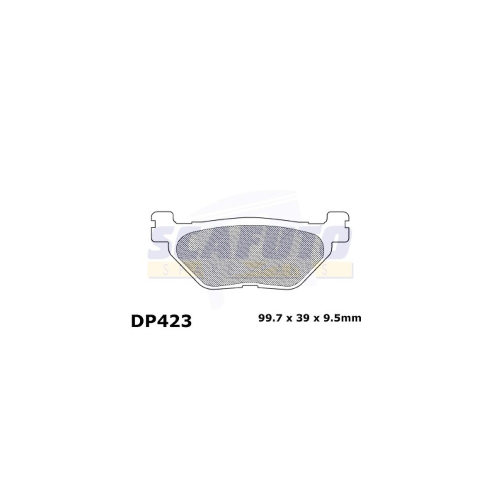 Pastiglia freno YAMAHA DP423 Post - Motoricambi Shop