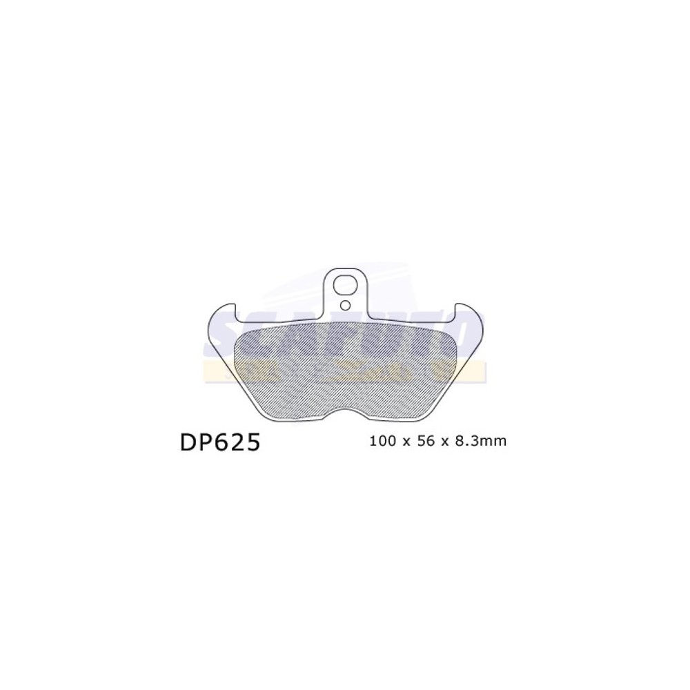 Pastiglia freno BMW DP625 Ant.